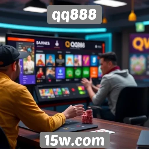 Experiência do usuário no site de jogos qq888